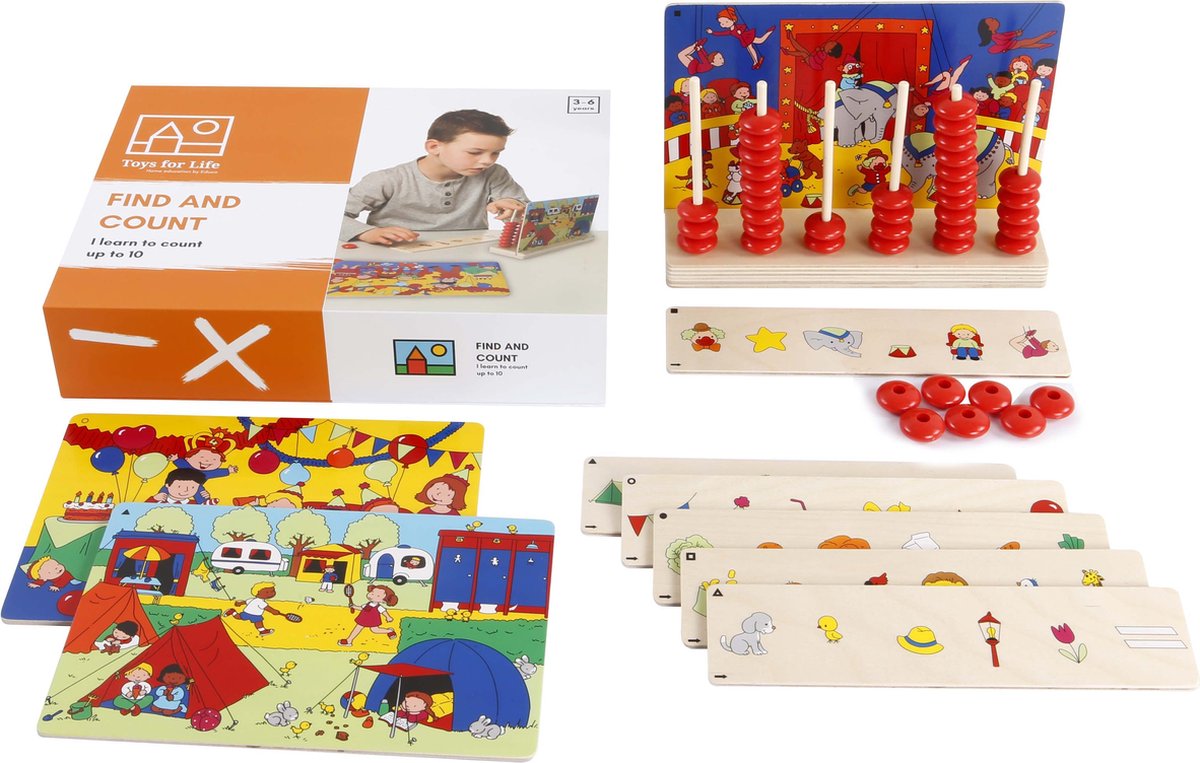 Toys for life | Zoek en tel